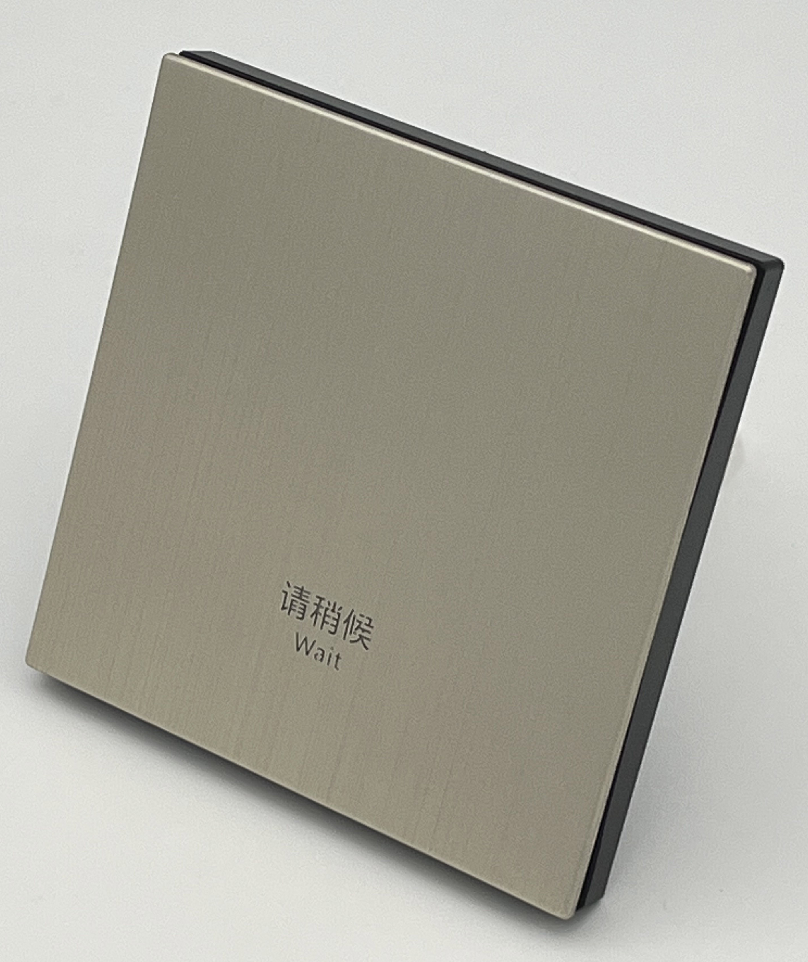 L530香槟金 一位12V干接点开关 一开/一位12V-485通讯 一开