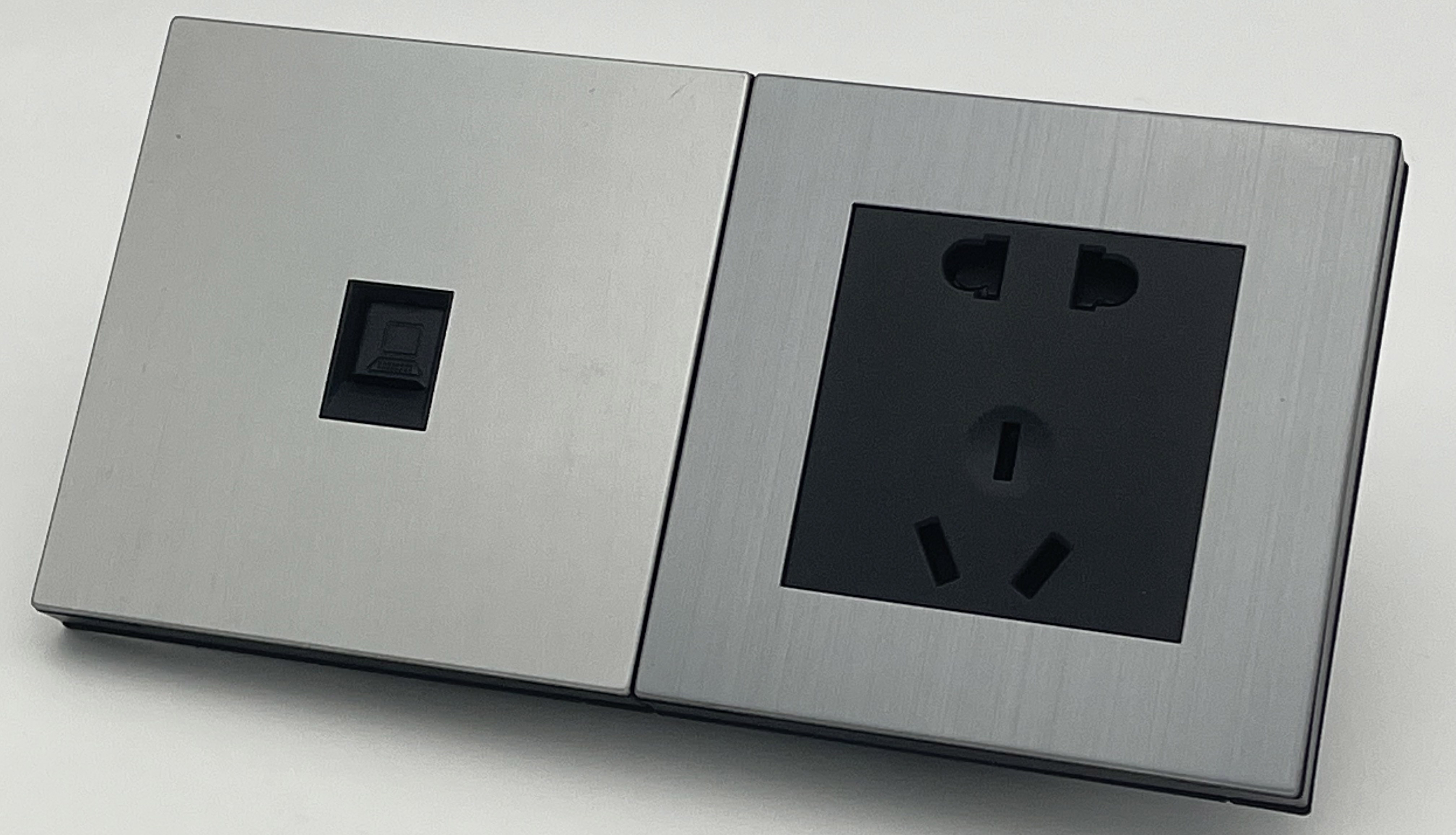 L530拉丝铝 两连体