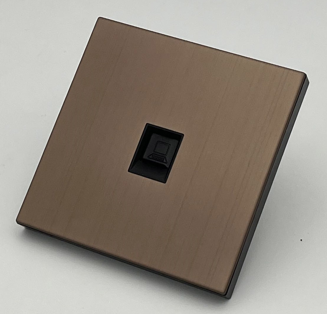 L530复古铜 网络插座