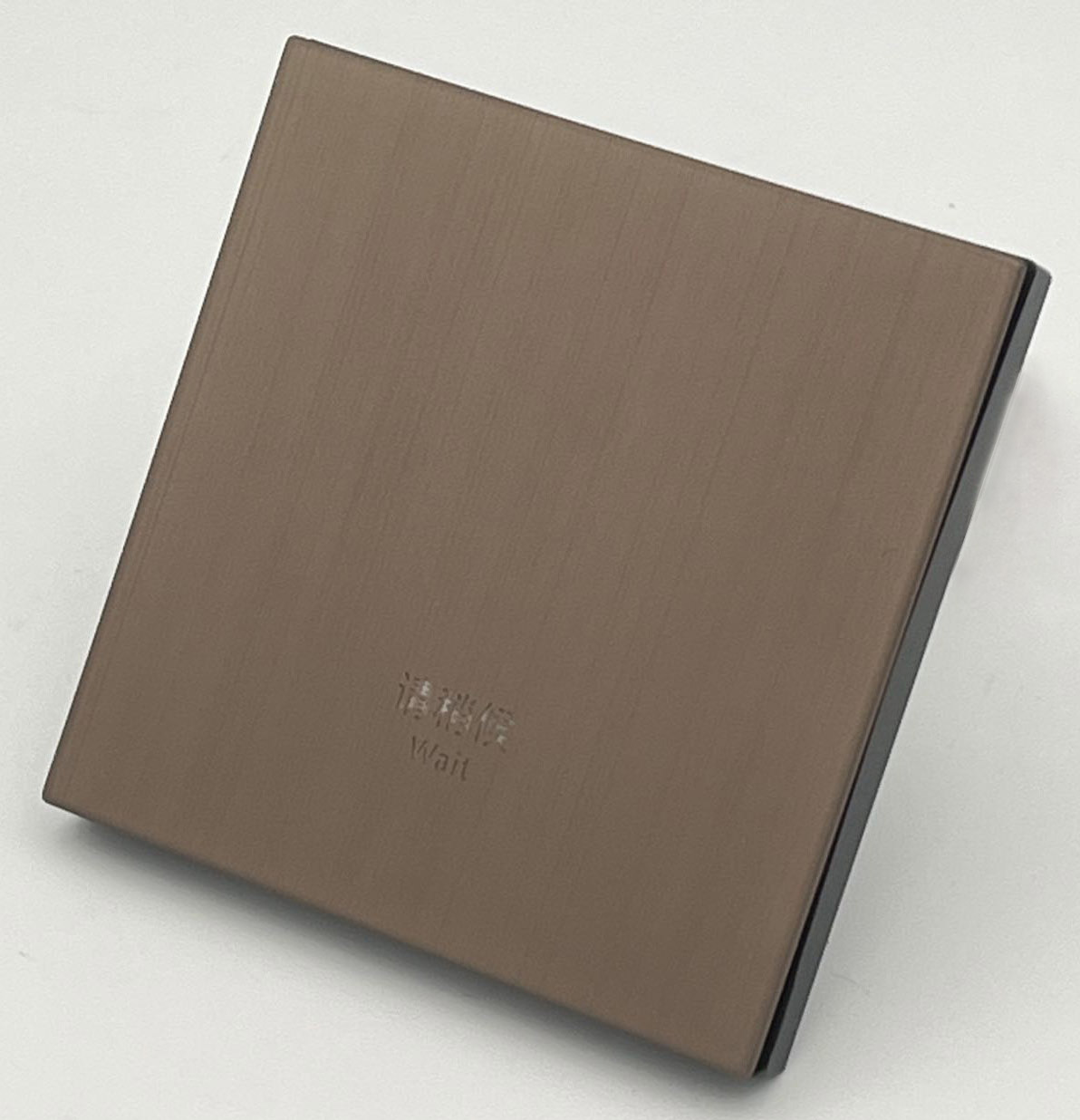 L530复古铜 一位12V干接点开关 一开/一位12V-485通讯 一开