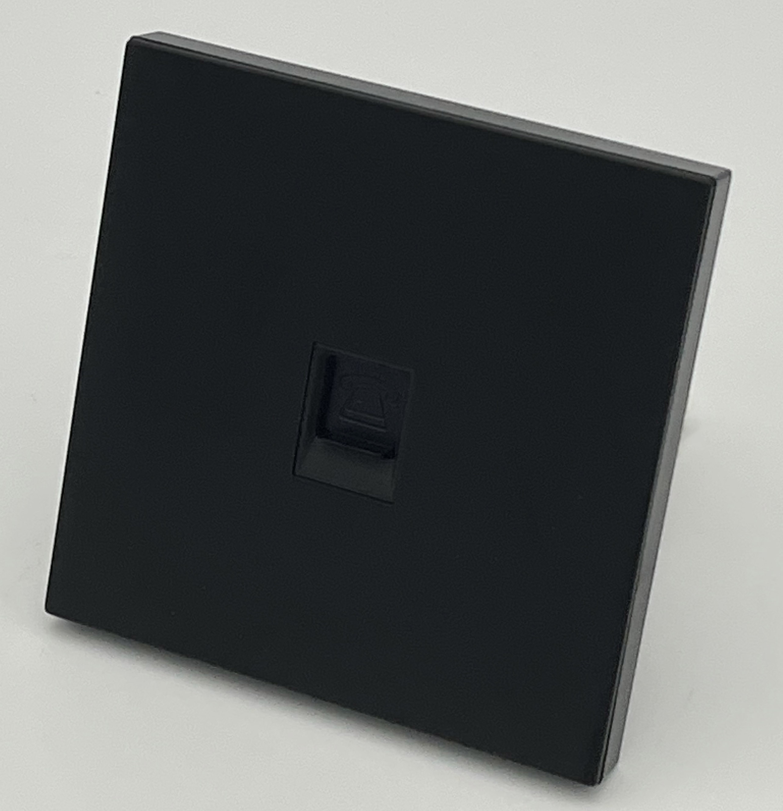 L530拉丝黑 电话插座